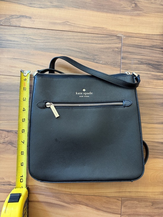 kate spade Handbags - kate spade Black Saffiano Crossbody with Gold Hardware